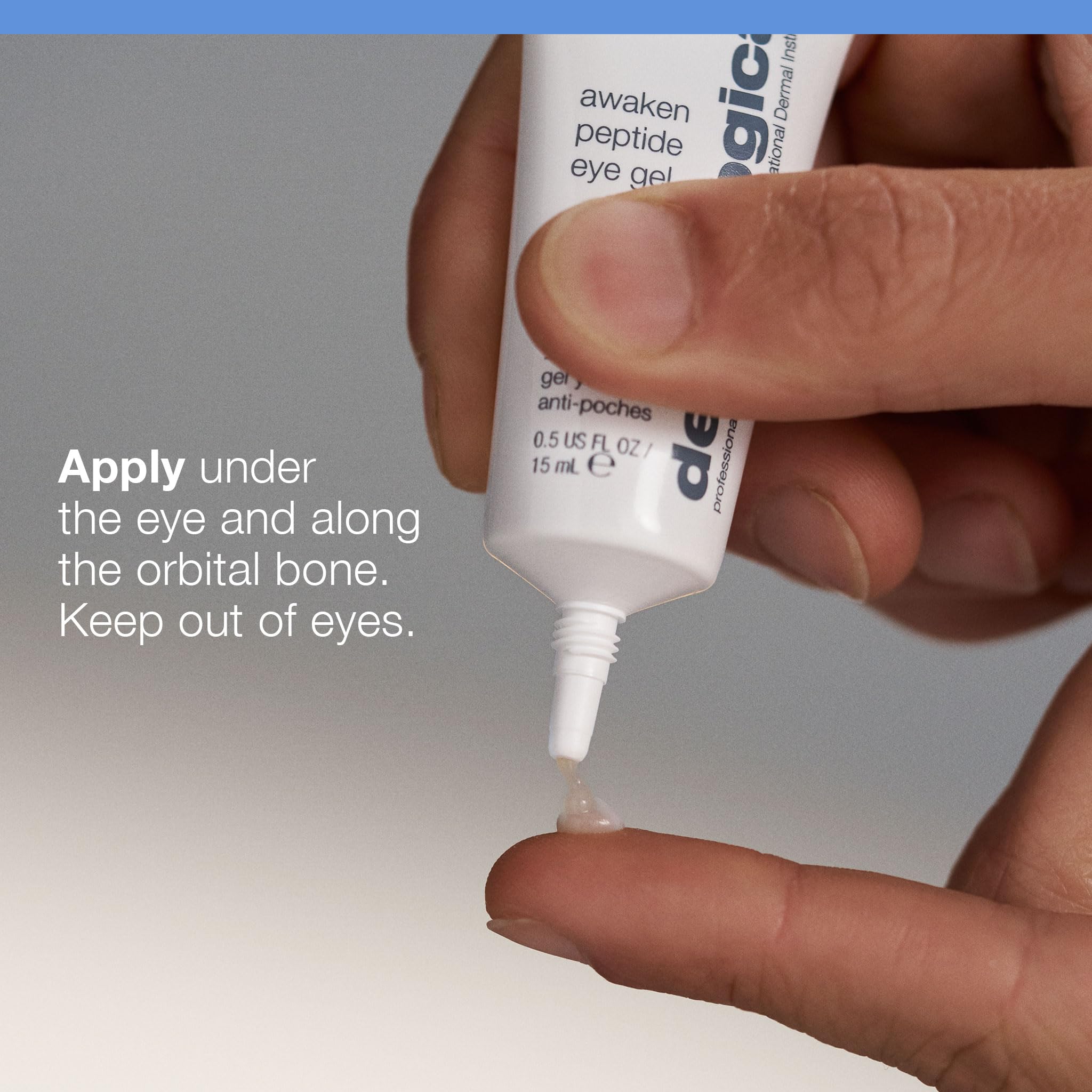 Dermalogica Awaken Peptide Eye Gel - Anti-Aging Hydrating Eye Cream with Caffeine & Peptides